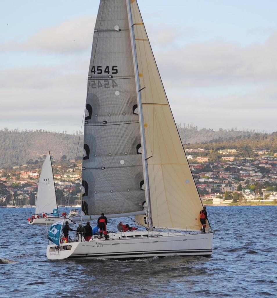 Newcomer Audere will be a strong contender - Launceston to Hobart Race 2013 © Peter Campbell